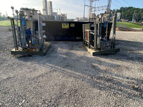 Lot of Two (2) Enpro Industries 120VAC Air Processing Units (0500052649)
